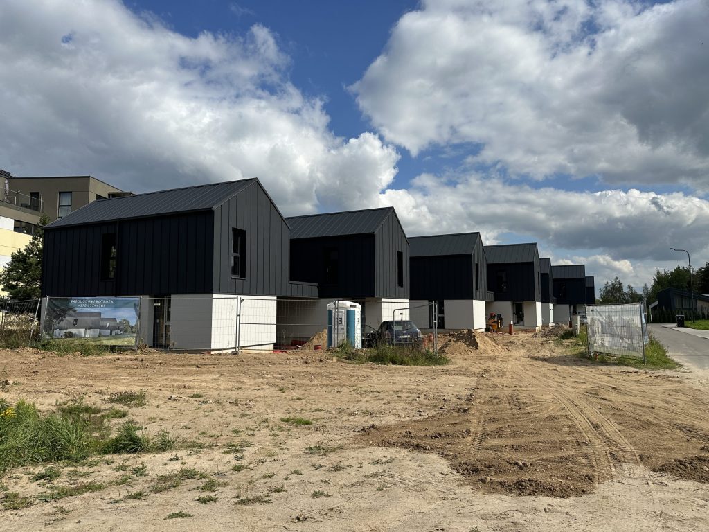 Kalno g. 89, 91, 93, 95 (Kalno g. 89, 91, 93, 95) - Row housing - construction photos