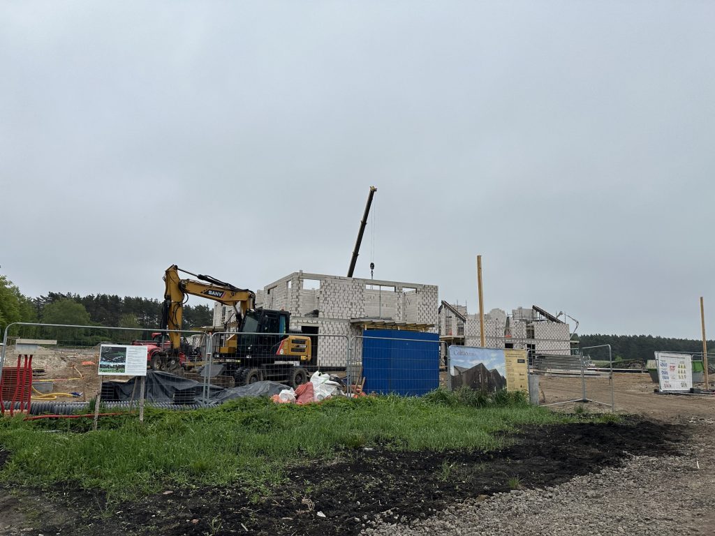 Ritmai 3 etapas | namai F, G, N, O, P (Vaivorykštės g. 4) - Daugiabutis - statybų nuotraukos