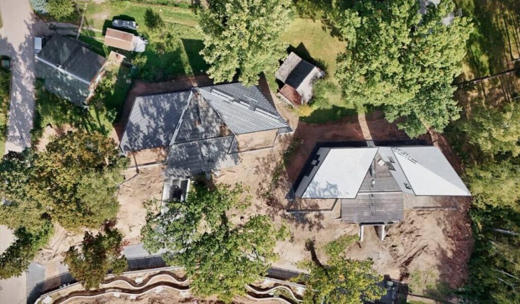 Lauksargio namai 2 etapas (Lauksargio g. 39) - Private house community - construction photos