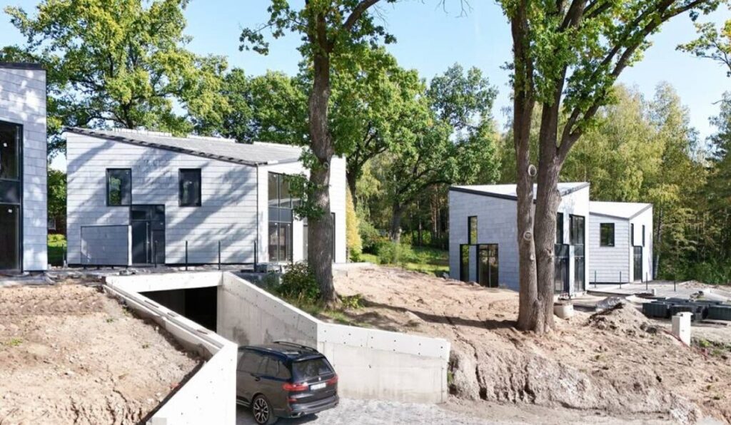 Lauksargio namai 2 etapas (Lauksargio g. 39) - Private house community - construction photos