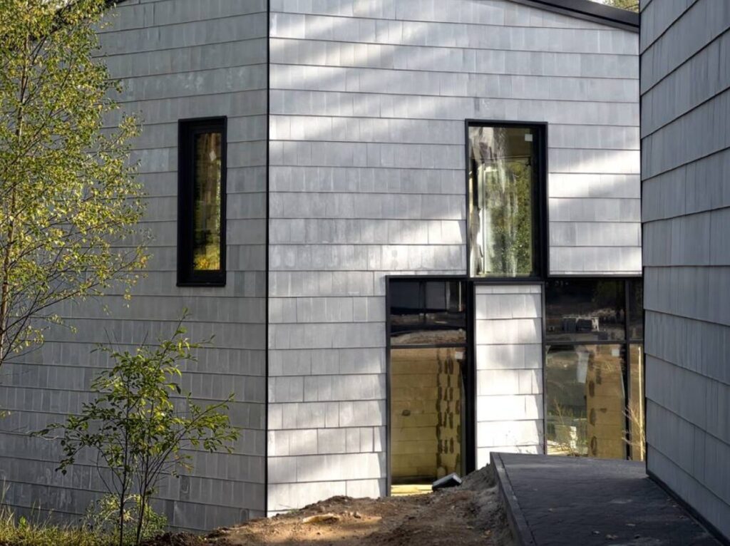 Lauksargio namai 2 etapas (Lauksargio g. 39) - Private house community - construction photos