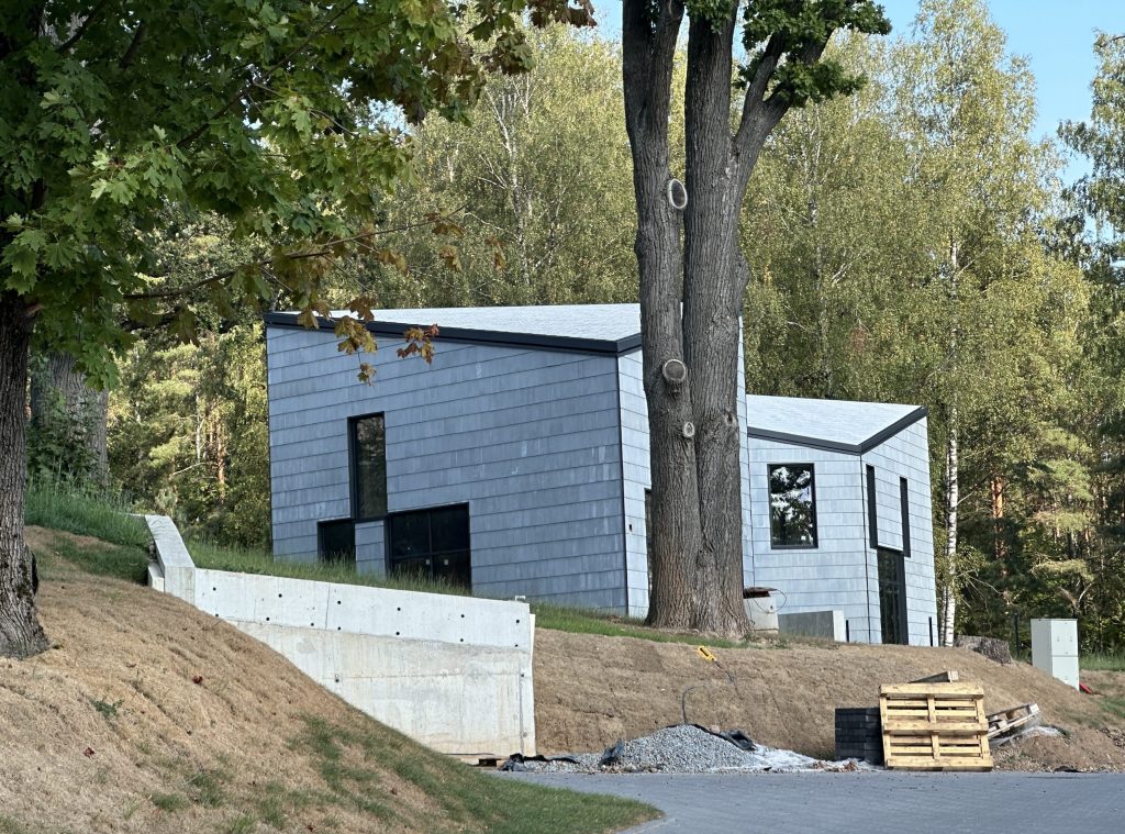 Lauksargio namai 2 etapas (Lauksargio g. 39) - Private house community - construction photos