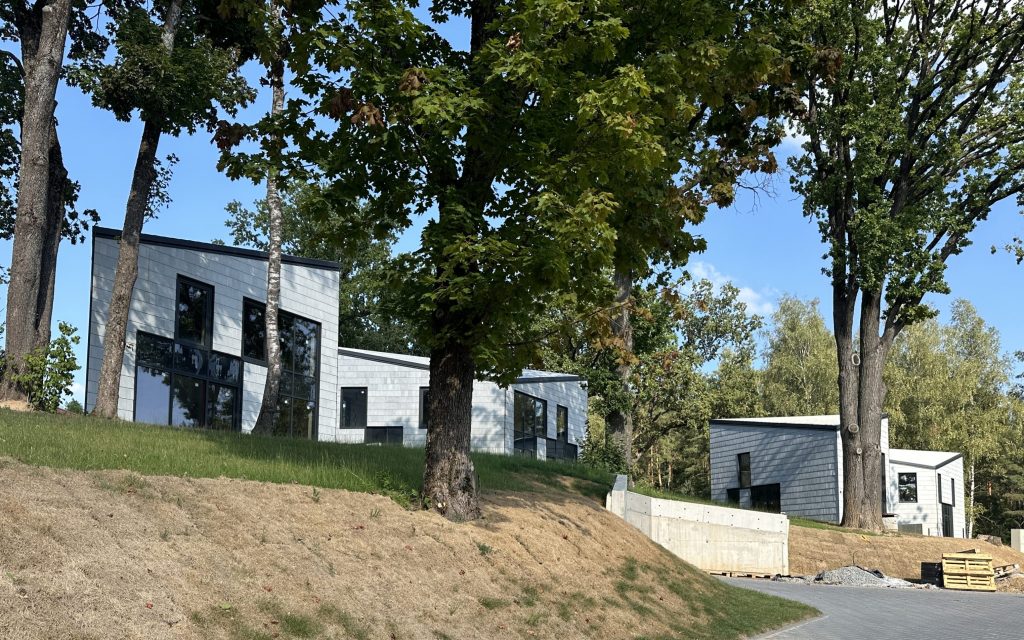 Lauksargio namai 2 etapas (Lauksargio g. 39) - Private house community - construction photos