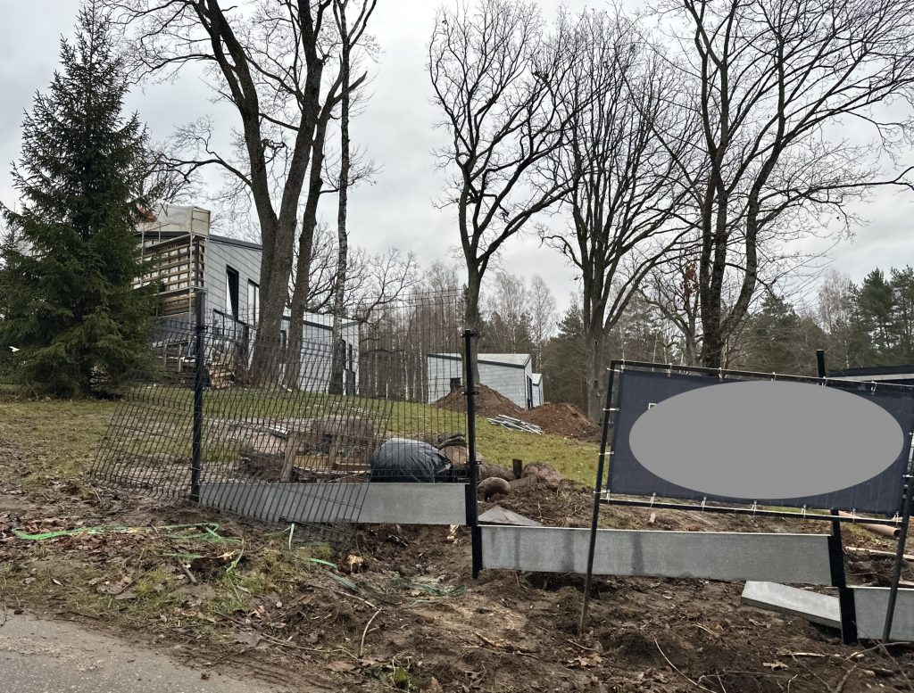 Lauksargio namai 2 etapas (Lauksargio g. 39) - Private house community - construction photos