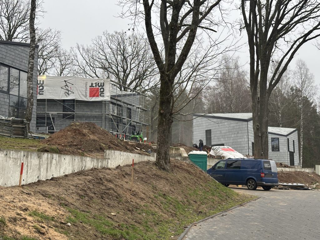 Lauksargio namai 2 etapas (Lauksargio g. 39) - Private house community - construction photos