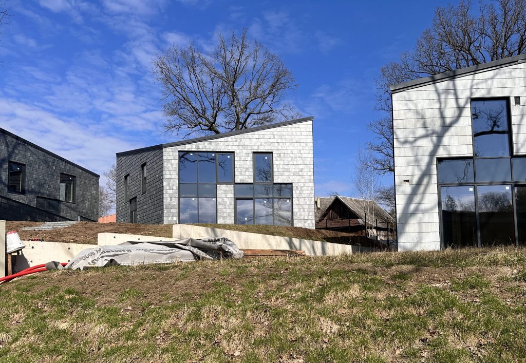 Lauksargio namai 2 etapas (Lauksargio g. 39) - Private house community - construction photos