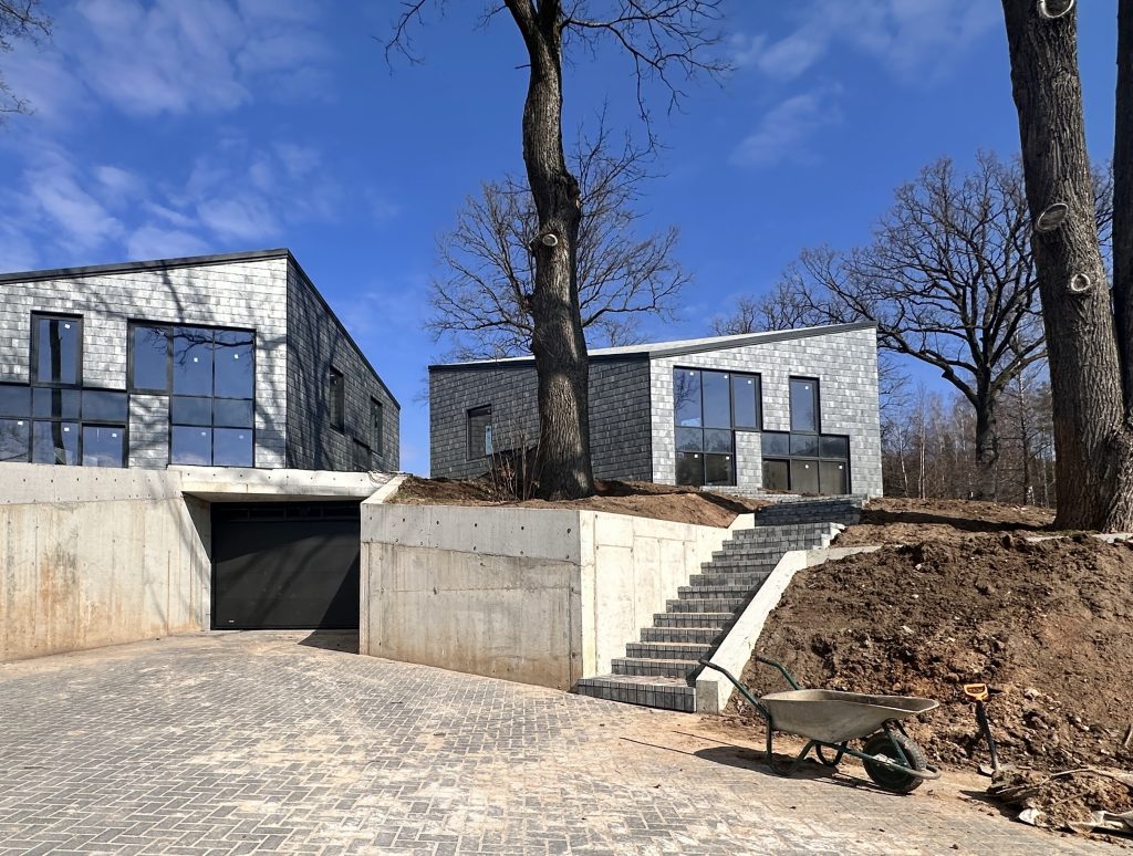 Lauksargio namai 2 etapas (Lauksargio g. 39) - Private house community - construction photos