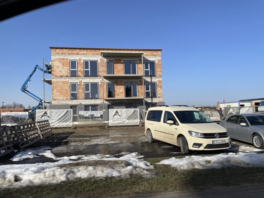 MA namai (Alytaus g. 30, 30A) - Multi apartment - construction photos