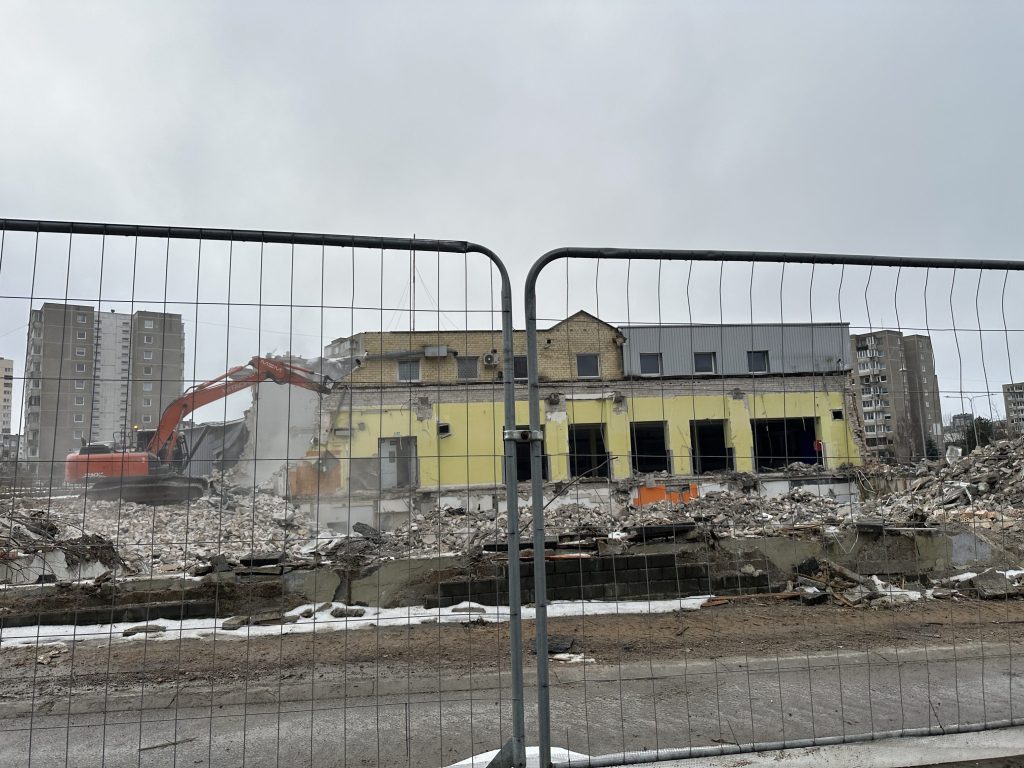 Maxima Gedvydžių g. 13 (Gedvydžių g. 13) - Food store - construction photos