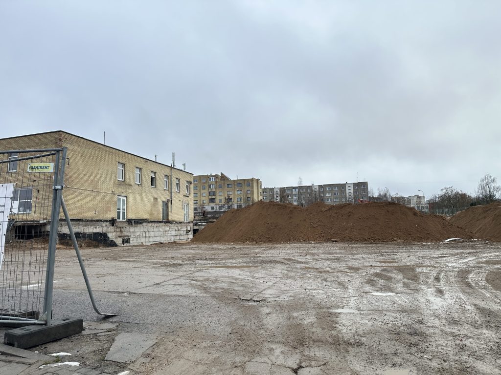 Maxima Gedvydžių g. 13 (Gedvydžių g. 13) - Food store - construction photos