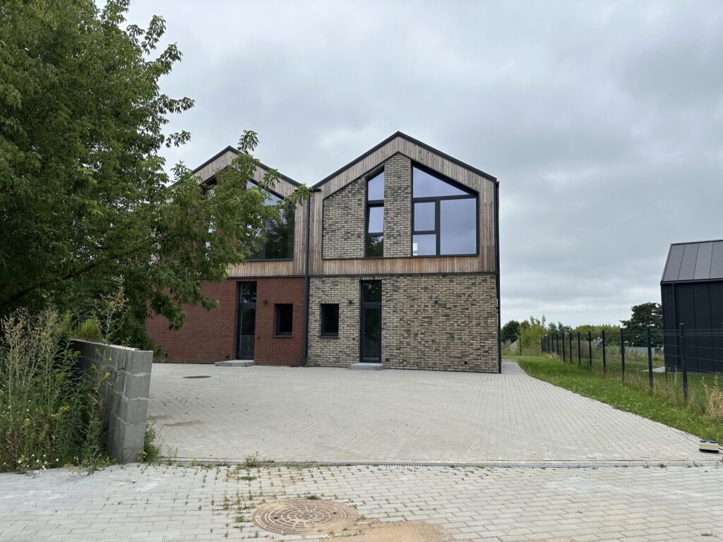 Miesto panoramos (Daugų g. 12, 14, 15, 17, 31, 33, Perlojos g. 25) - Row housing - construction photos