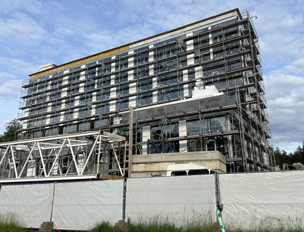 Nemenčinės pl. 13A | Pastatas 2 (Nemenčinės pl. 13A) - Co-living - construction photos