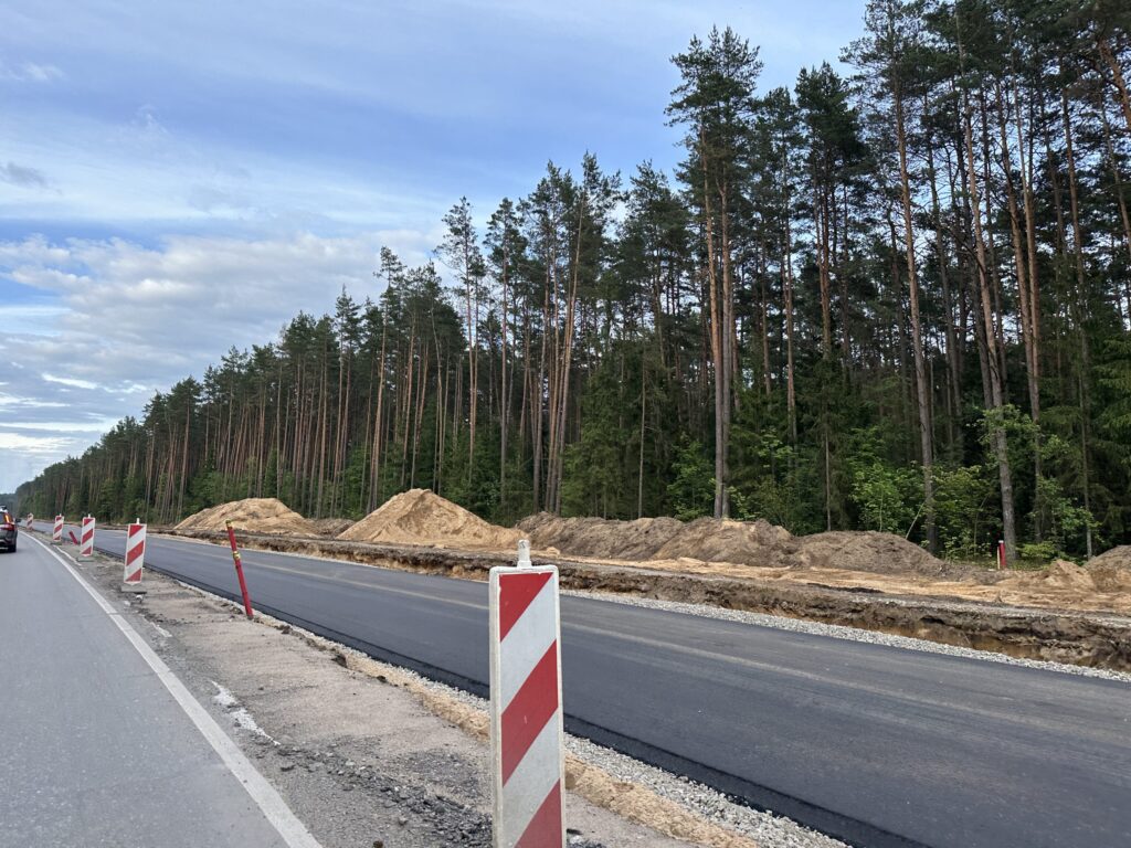 Nemenčinės pl. rekonstrukcija (Nemenčinės pl.) - Bike path, Road - construction photos