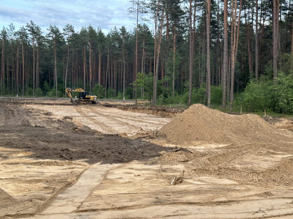 Nemenčinės pl. rekonstrukcija (Nemenčinės pl.) - Bike path, Road - construction photos