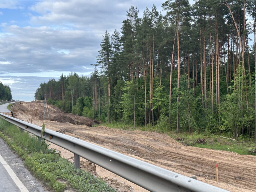 Nemenčinės pl. rekonstrukcija (Nemenčinės pl.) - Bike path, Road - construction photos