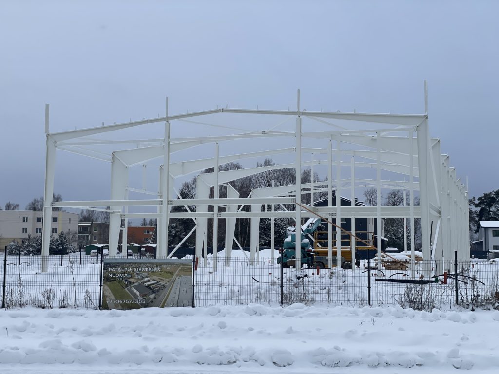 Ožiarūčių g. 8 (Ožiarūčių g. 8) - Non-food store, Warehouse / Distribution center - construction photos