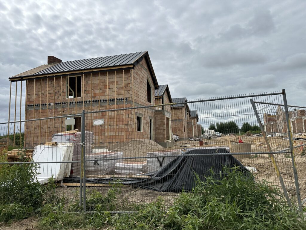Pušų panorama 2 etapas (Stasio Šilingo g. 85, 85A, 85B, 87, 87A, 87B) - Rindu mājas - būvdarbu attēli