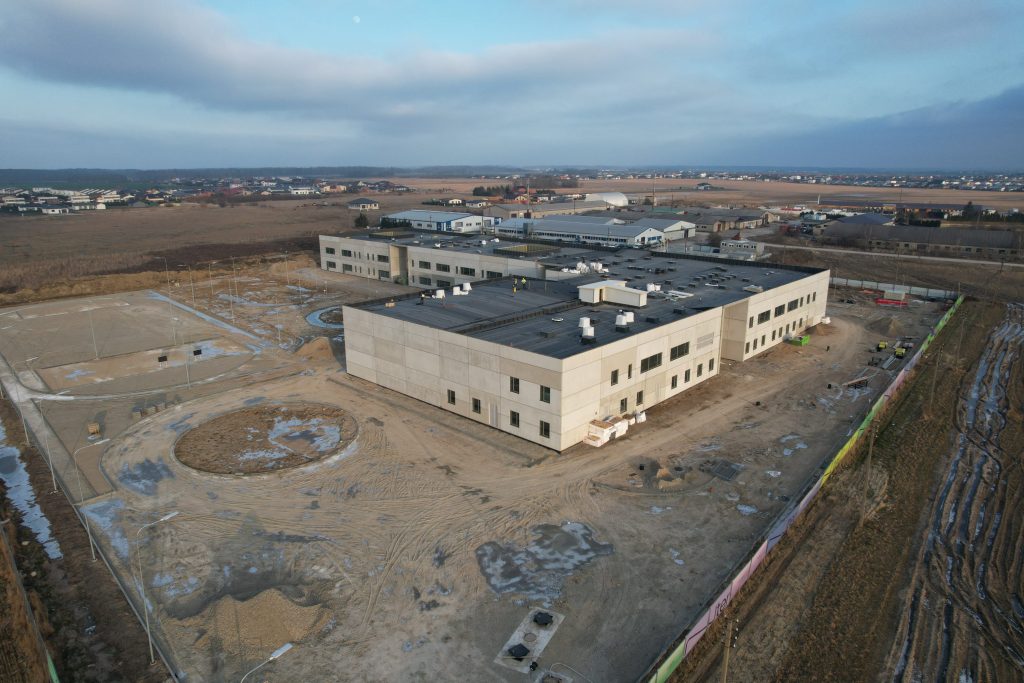 Sendvario Daugiafunkcinis Centras (Agilos g. 12) - Primary and secondary education - construction photos