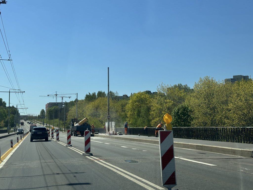 Valakampių tilto remontas (Kareivių g.) - Bridge - construction photos