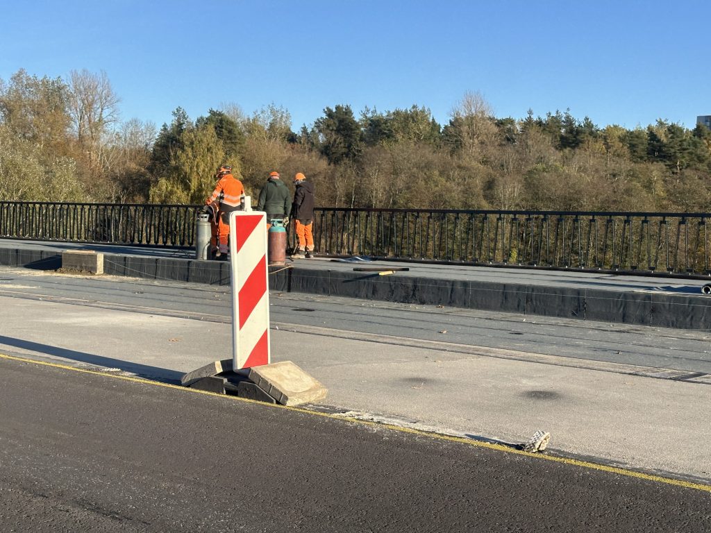Valakampių tilto remontas (Kareivių g.) - Bridge - construction photos