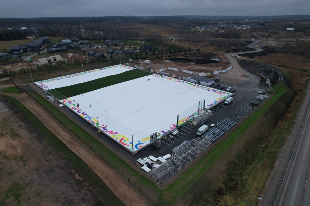 Viakademija Arena | Futbolo aikštė (Versmių g. 31) - Spordikeskus - ehituse fotod