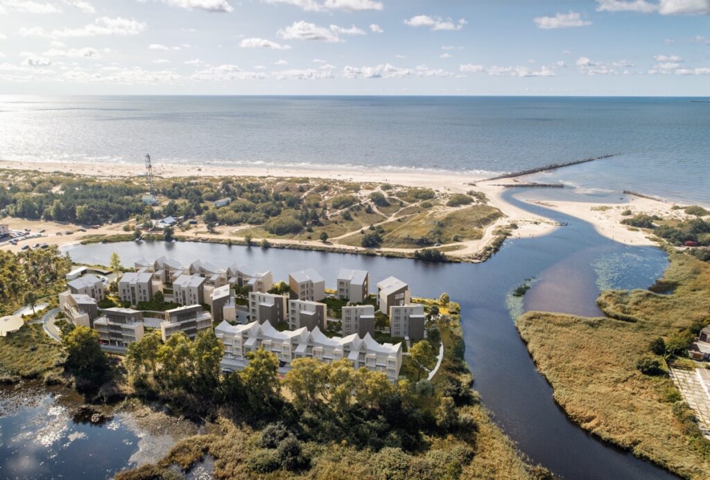 Šventosios vartai (Prieplaukos g. 14) - Daudzdzīvokļu nams - vizualizācija