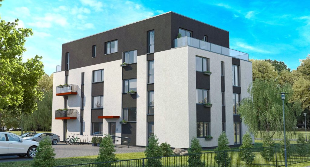 Taikos namas (Kovo 11-osios g. 41B) - Multi apartment - visualization