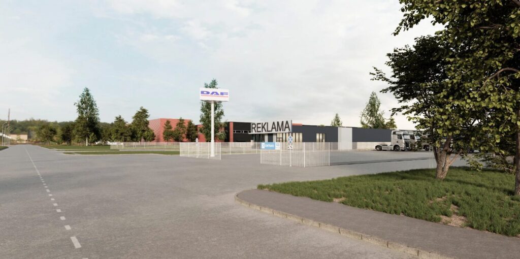 Taikos verslo parkas (1 etapas) (Taikos pr. 135D) - Stock office / Flex space - visualization