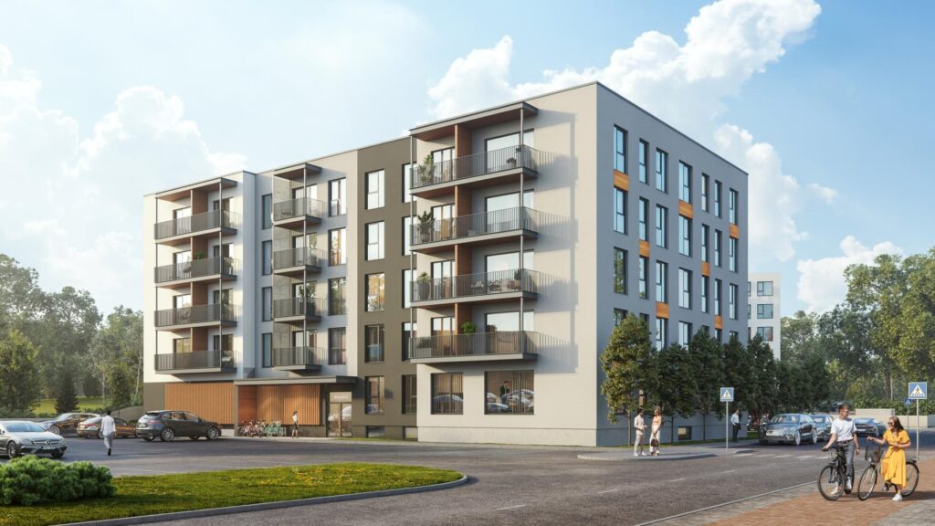 Kadakamarja (3) (Tule põik 5) - Multi apartment - visualization