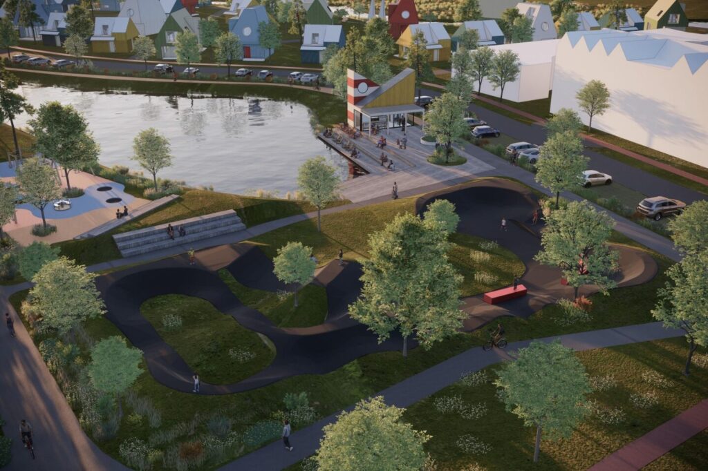 Vėjo miestelis | Laisvalaikio zona (Vėjavaikių g. 2) - Piedzīvojumu parks, Cita komerciāla, Parks - vizualizācija