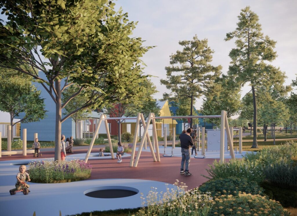 Vėjo miestelis | Laisvalaikio zona (Vėjavaikių g. 2) - Piedzīvojumu parks, Cita komerciāla, Parks - vizualizācija