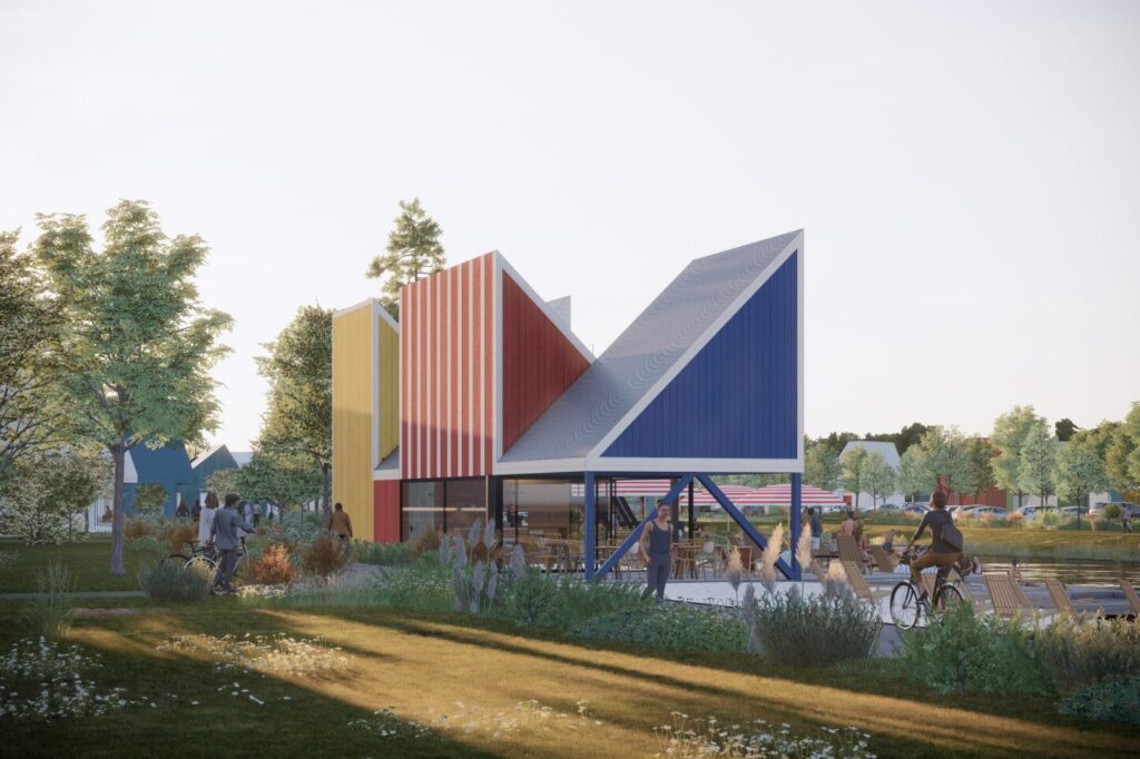 Vėjo miestelis | Laisvalaikio zona (Vėjavaikių g. 2) - Piedzīvojumu parks, Cita komerciāla, Parks - vizualizācija