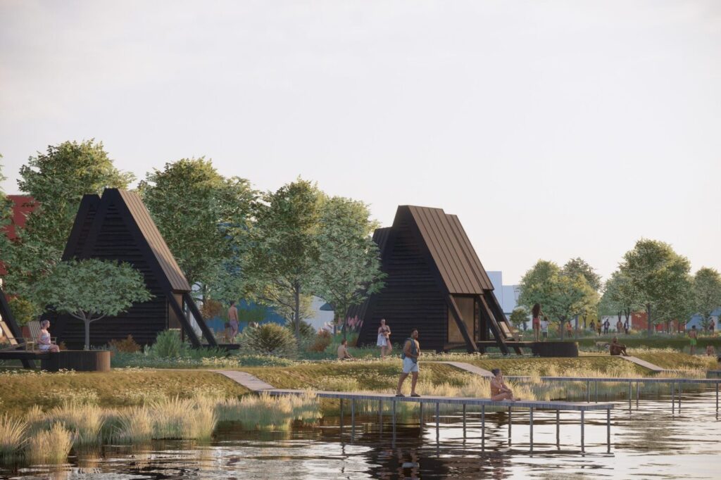 Vėjo miestelis | Laisvalaikio zona (Vėjavaikių g. 2) - Piedzīvojumu parks, Cita komerciāla, Parks - vizualizācija