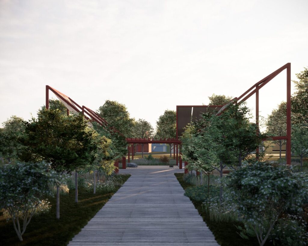 Vėjo miestelis | Laisvalaikio zona (Vėjavaikių g. 2) - Piedzīvojumu parks, Cita komerciāla, Parks - vizualizācija