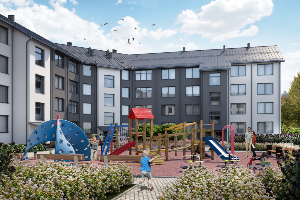 Mārupes nami - 2.kārta (Ventas iela 27) - Korterelamu - visuaalne