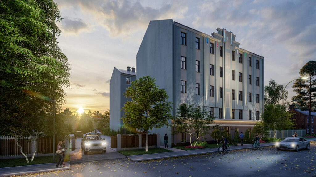 Wielona nami (Viļānu iela 14, 16) - Korterelamu - visuaalne