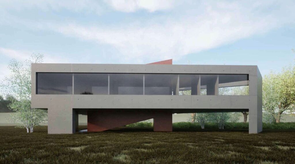 Vydūno al. 2A (Vydūno al. 2A) - Office center - visualization