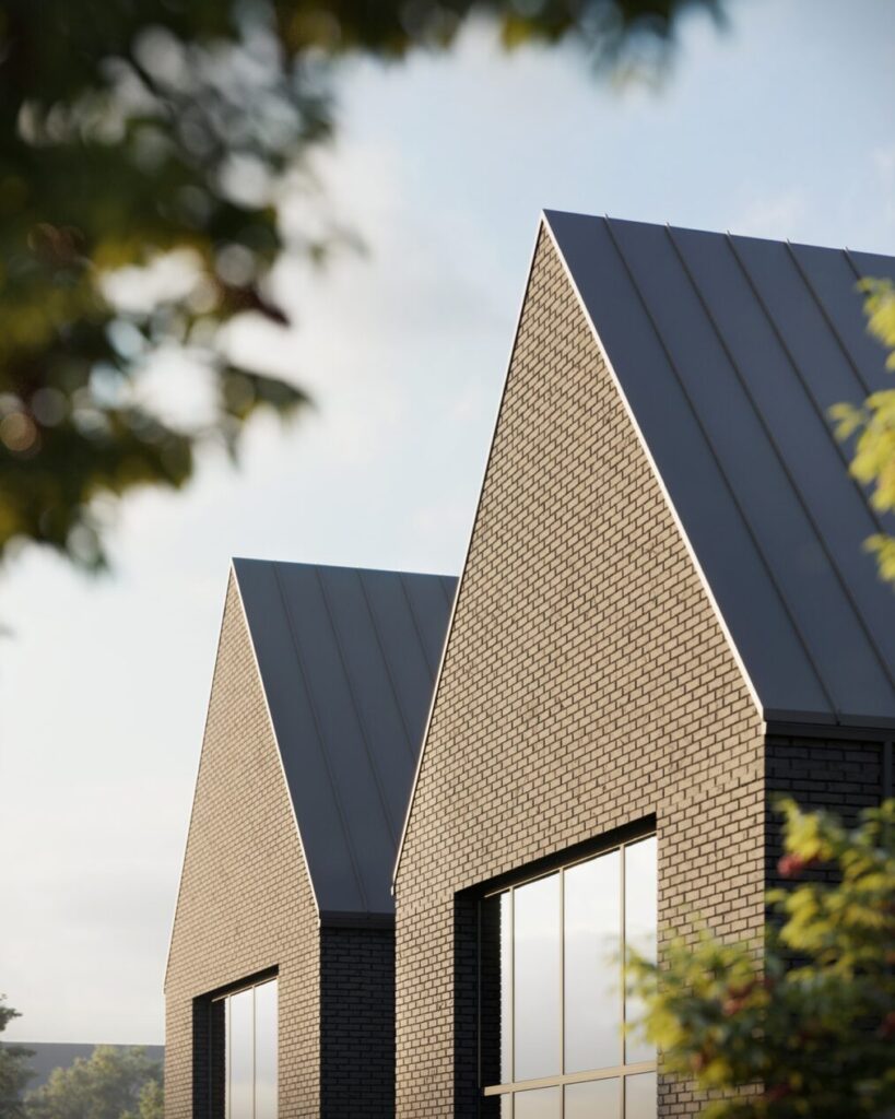 Žvaigždžių gatvės namai (Žvaigždžių g. 2, 4, 6, 8) - Private house community - visualization