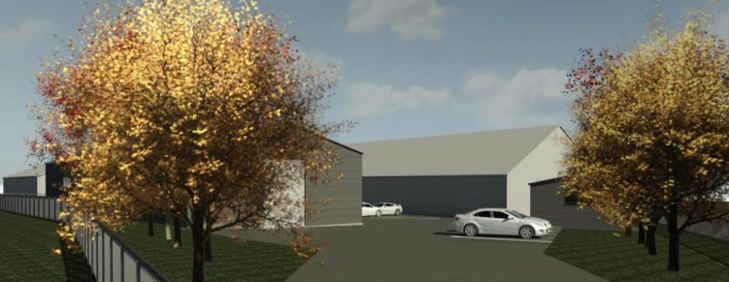 Dvaro g. 5B (Dvaro g. 5B) - Warehouse / Distribution center - visualization