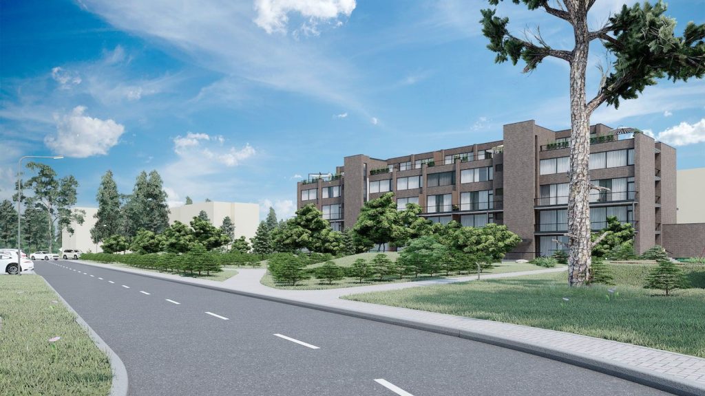 Gėlos slėnis (butai) (Gėlos g. 2, Tuščiaulių k.) - Multi apartment - visualization