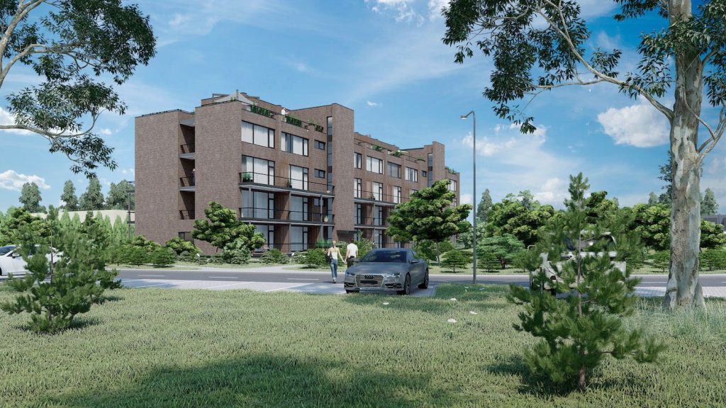 Gėlos slėnis (butai) (Gėlos g. 2, Tuščiaulių k.) - Multi apartment - visualization