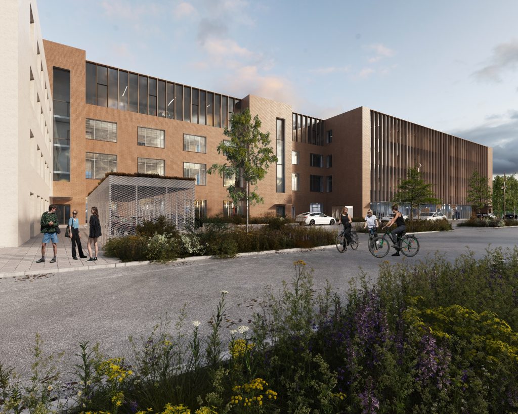 Kauno parkas 1 etapas (Savanoriu pr. 339B) - Office center - visualization