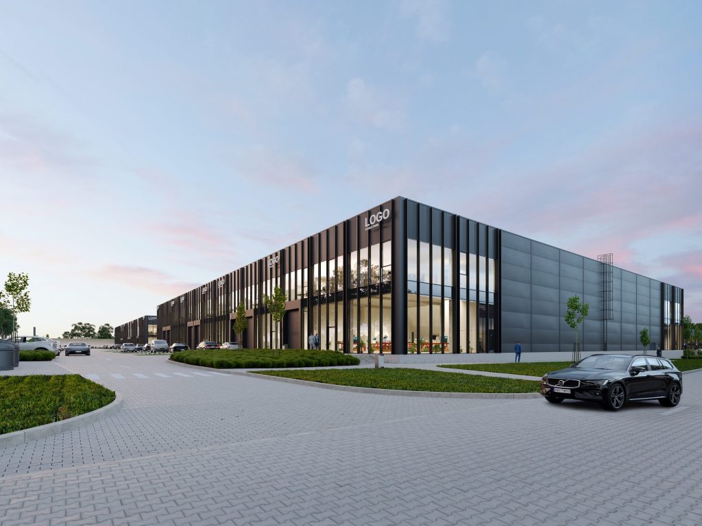 Liepkalnio verslo parkas 1 etapas (Liepkalnio g. 129, 129A) - Stock office / Flex space - visualization