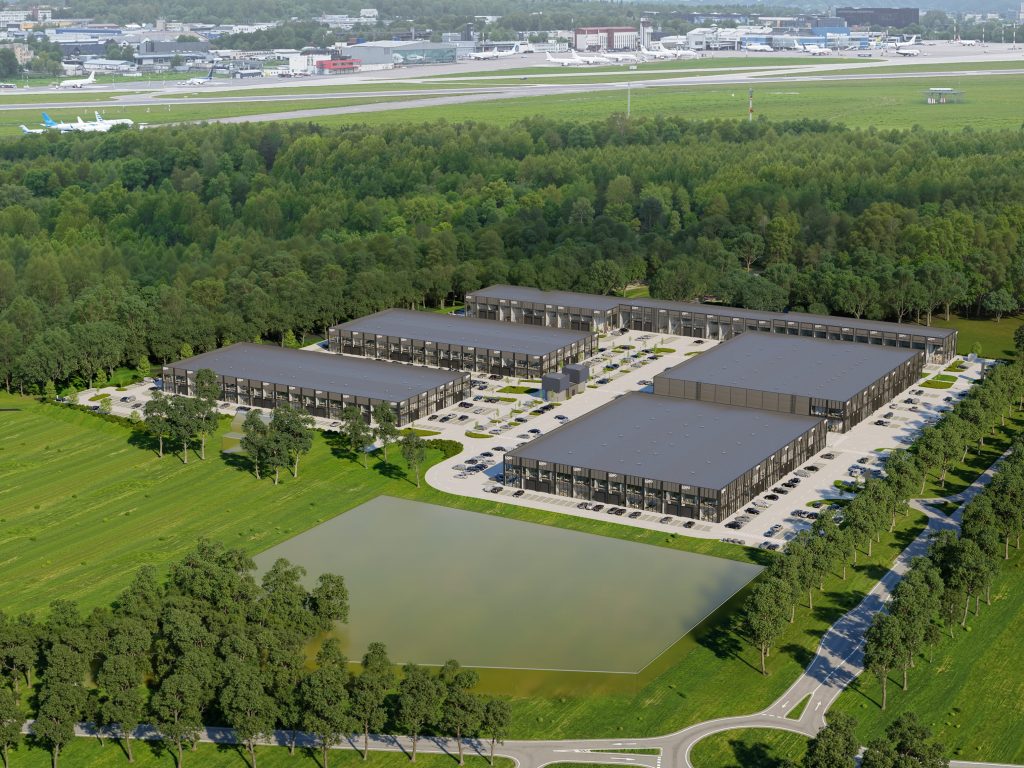 Liepkalnio verslo parkas 2 etapas (Broniaus Oškinio g. 1, 5) - Stock office / Flex space - visualization