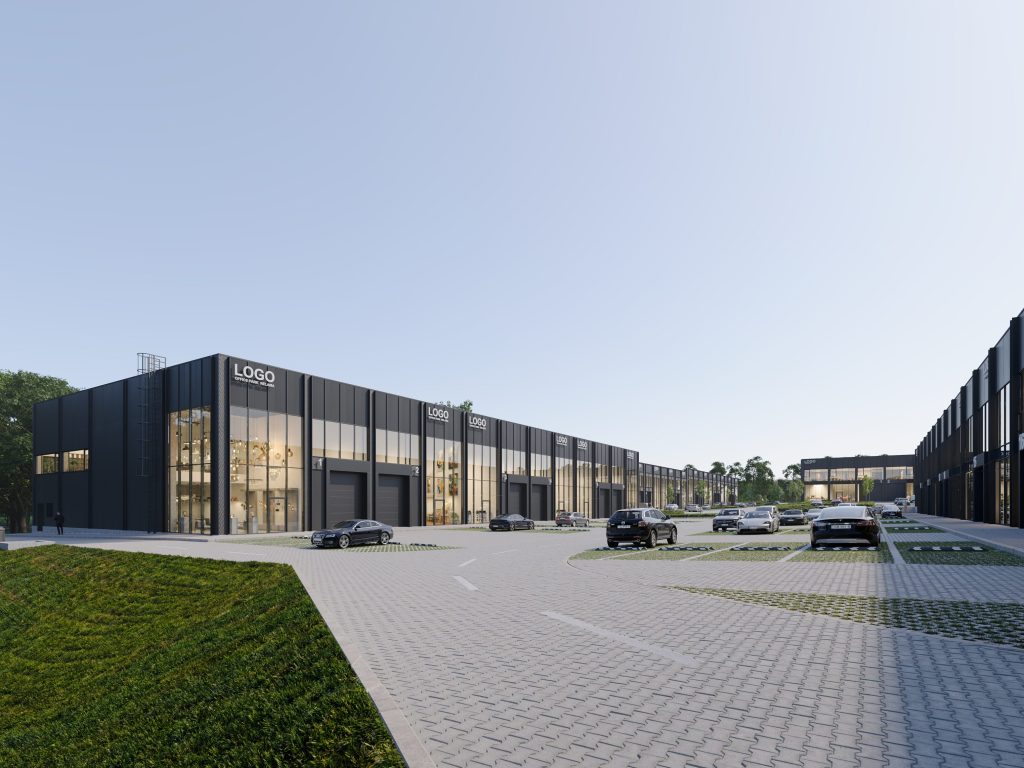 Liepkalnio verslo parkas 1 etapas (Liepkalnio g. 129, 129A) - Stock office / Flex space - visualization