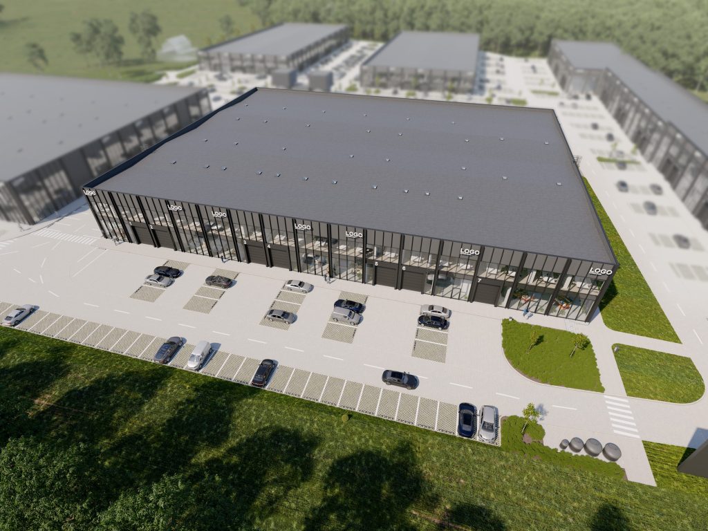 Liepkalnio verslo parkas 1 etapas (Liepkalnio g. 129, 129A) - Stock office / Flex space - visualization