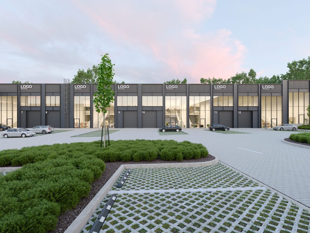 Liepkalnio verslo parkas 1 etapas (Liepkalnio g. 129, 129A) - Stock office / Flex space - visualization