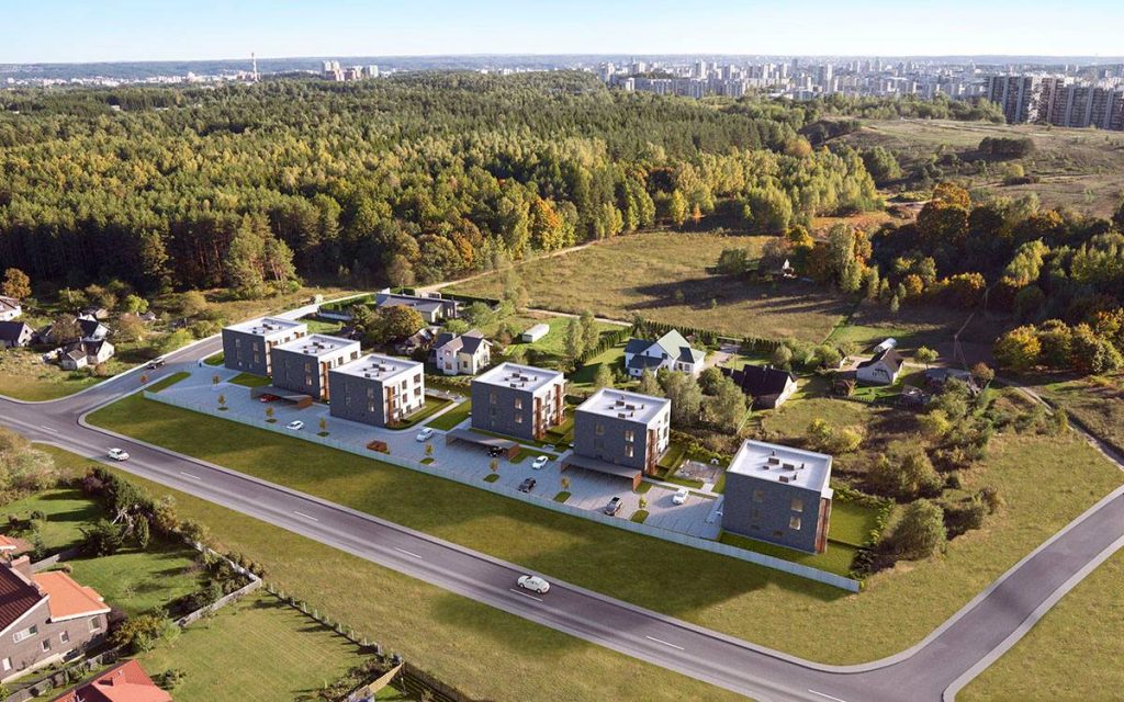 Mykolo Lietuvio namai (Mykolo Lietuvio g. 31) - Multi apartment - visualization