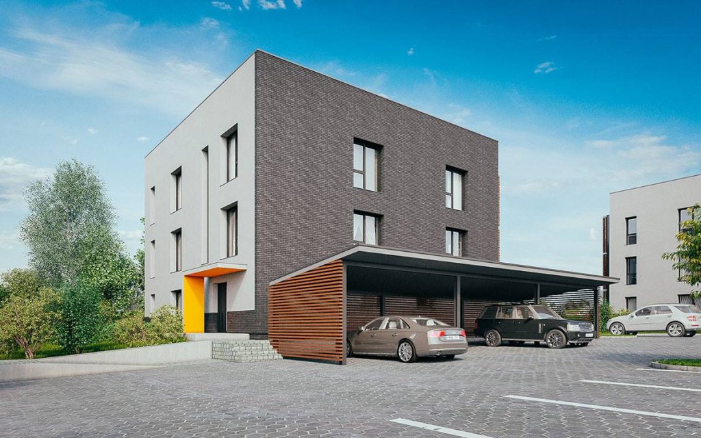 Mykolo Lietuvio namai (Mykolo Lietuvio g. 31) - Multi apartment - visualization