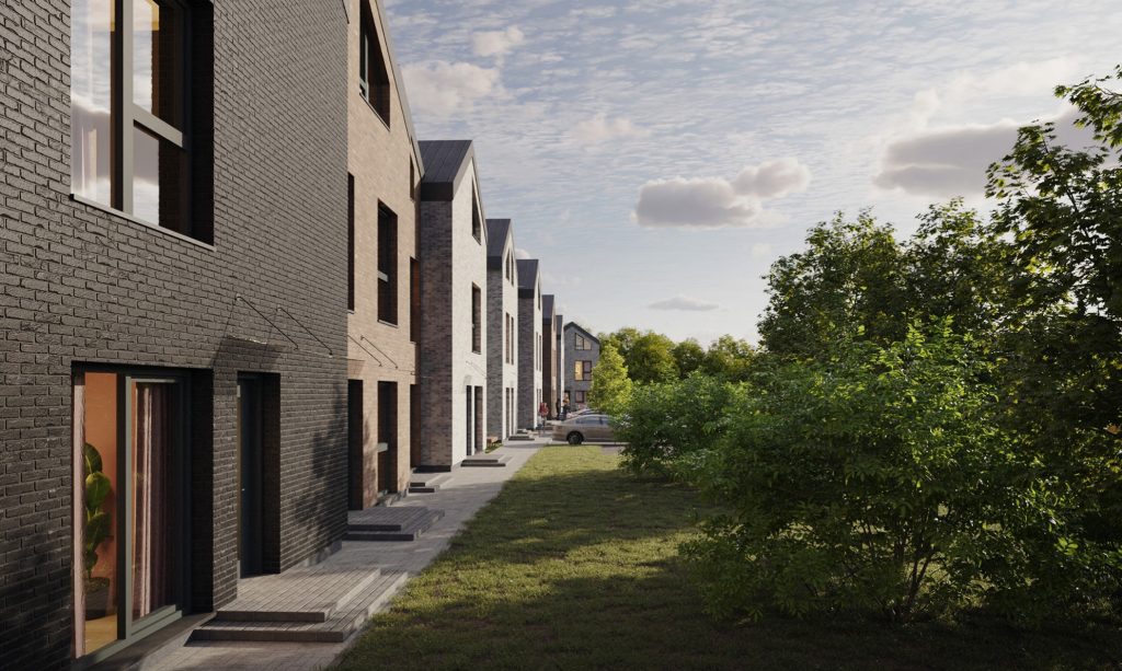 Narimanto g. 13 (Narimanto g. 13) - Row housing - visualization